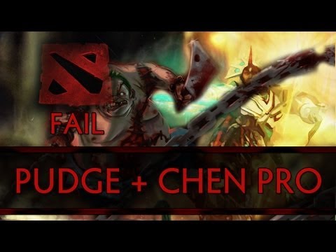 Dota 2 Fail — Root Gaming vs Fnatic (Pudge and Chen)