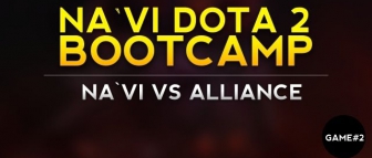Na`Vi.Dota 2 vs Alliance — game 2 @ live VOD from bootcamp