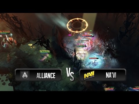Battle at Roshan’s pit by Na’Vi vs Alliance @ MLG Columbus