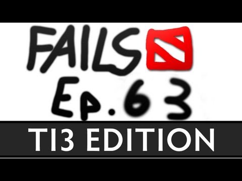 Dota 2 Fails of the Week — Ep. 63 (TI3 Edition)