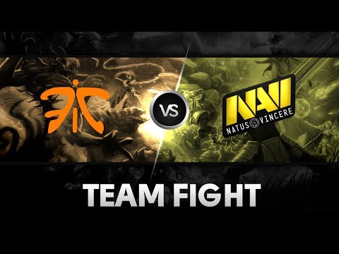 Long team fight by Na’Vi vs Fnatic @ HyperX D2L Western Challenge