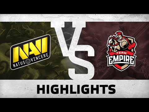 Highlights from Na`Vi vs Team Empire @ DreamLeague S5