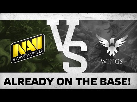 WATCH FIRST: Already on the base! — Na`VI vs Wings @ The International 6