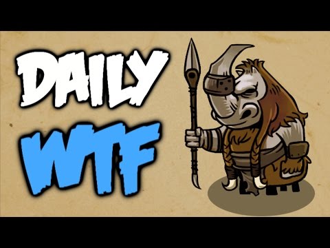 Dota 2 Daily WTF — The dark side of the map