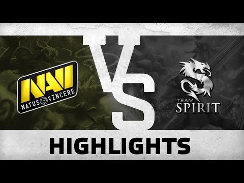 Highlights from Na`Vi vs Team Spirit @ WePlay League S3