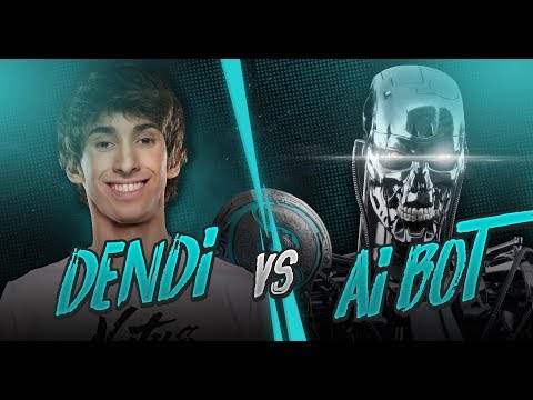 Dendi vs NEW DOTA 2 AI BOT — The International 2017