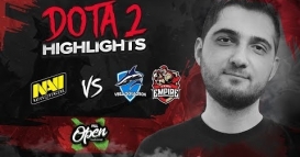 NAVI Dota2 Highlights vs Vega Squadron, Team Empire @ PGL Open Bucharest